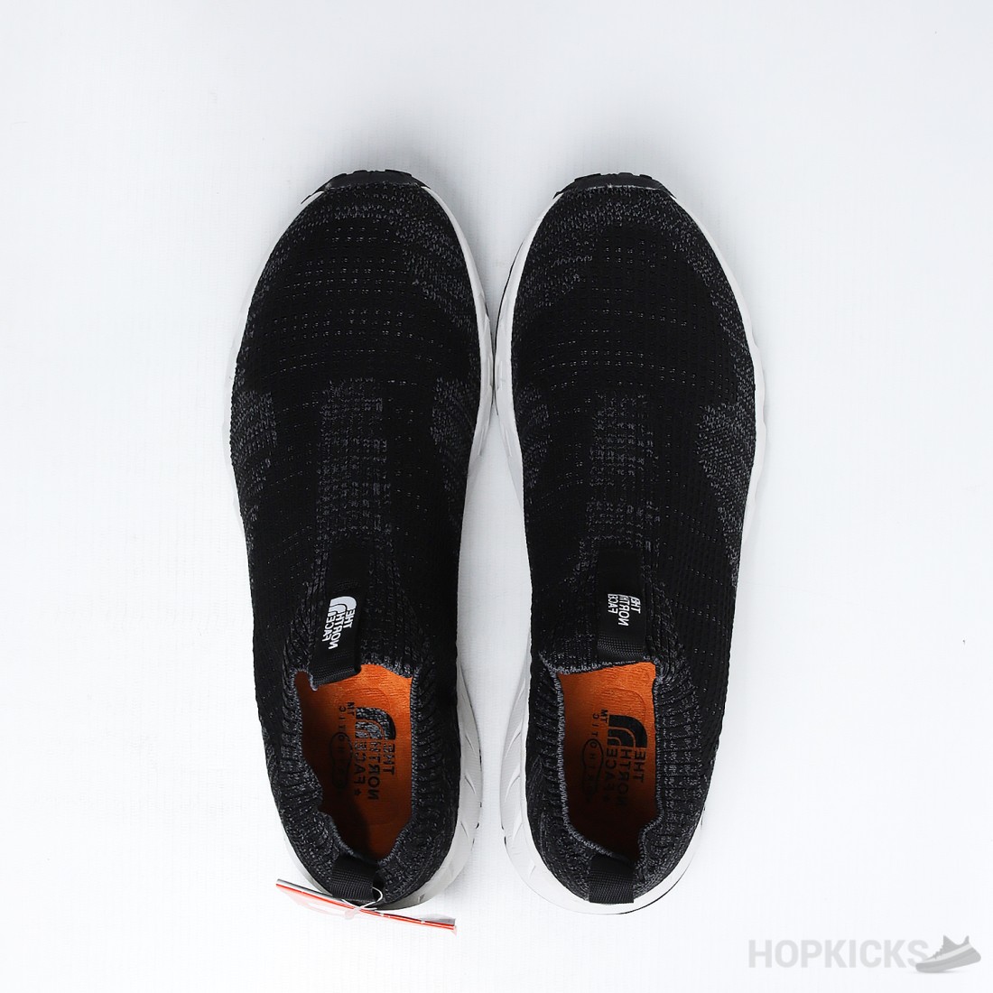 【THE NOTRH FACE】 UR KNIT SLIP-ON The North Face Slip-On Knit II Black White (Premium Plus)